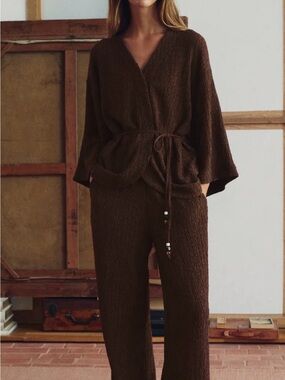 Zara Wrinkle Look Pants Size Medium NWT